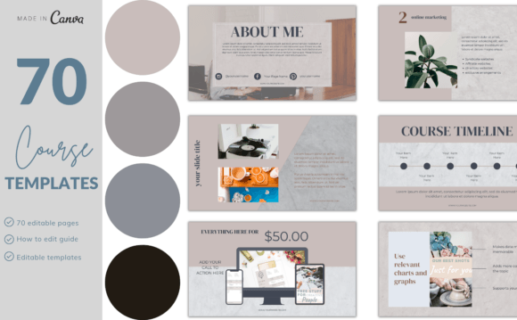 70 Page Marble Effect Editable Slides: A Comprehensive Guide