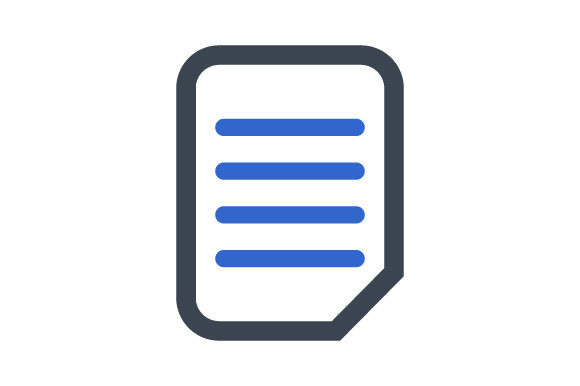 Document, Note Icon: A Versatile Tool for Design and Communication