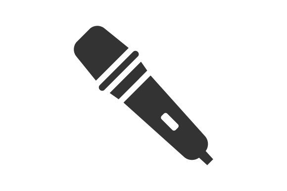 Enhance Your Design Projects with a Microphone Icon and Beautiful Glyph Icons