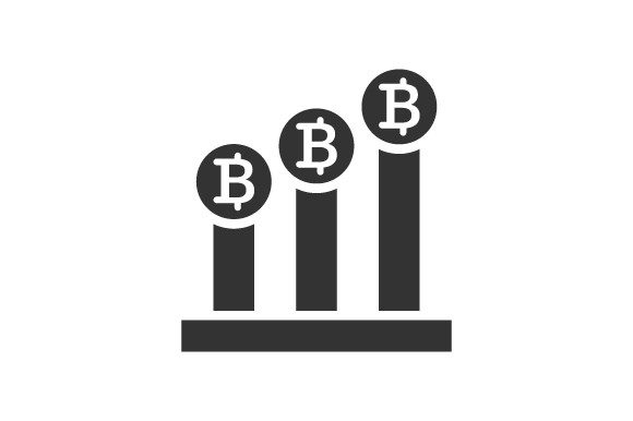 Enhance Your Design Projects with the Versatile Bitcoin Growth Icon