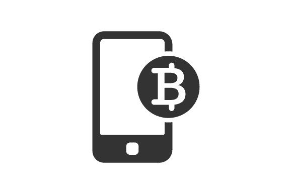 Mobile Bitcoin Icon: A Versatile Design Element for Modern Projects